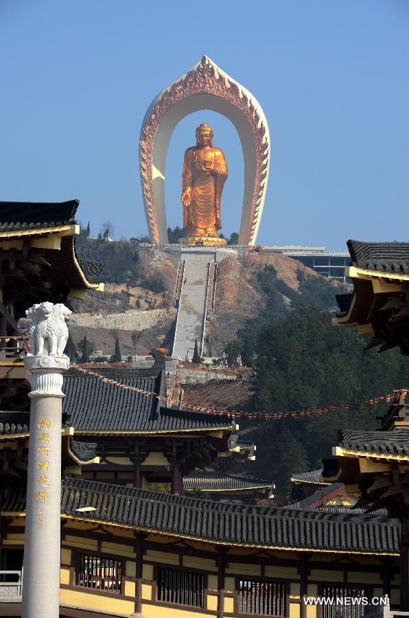 CHINA-JIANGXI-DONGLIN-BUDDHA STATUE (CN)