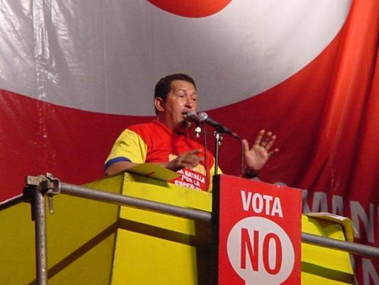 Huge Chavez in 2004. [Photo by Heiko Khoo]