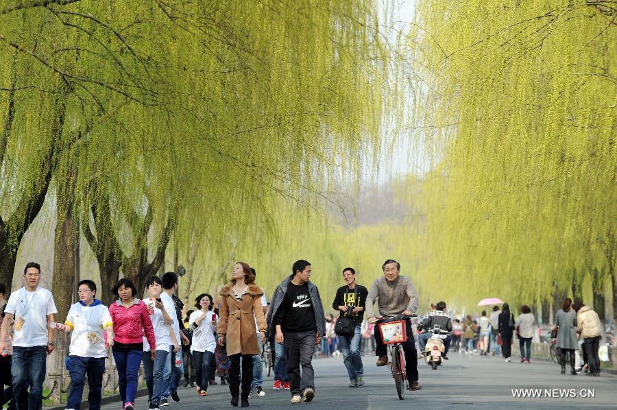 CHINA-ZHEJIANG-HANGZHOU-EARLY SPRING (CN) 