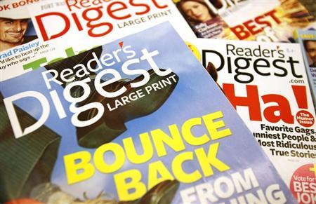 Reader’s Digest files for second bankruptcy.