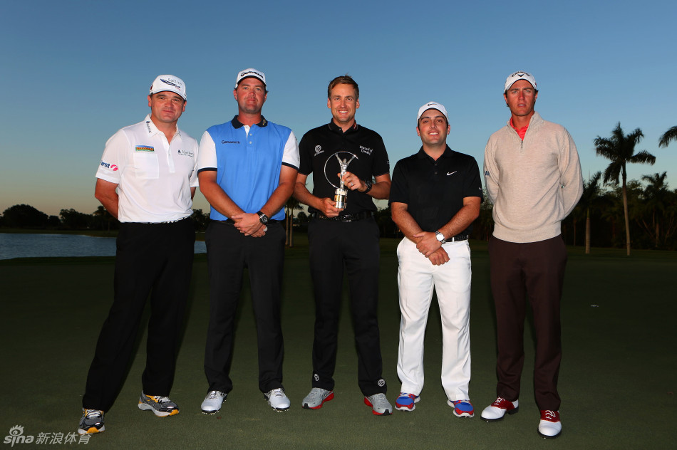 The Laureus World Team of the Year Award is presented to the European Ryder Cup Team.