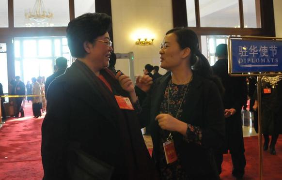 Liu Hui at annual session