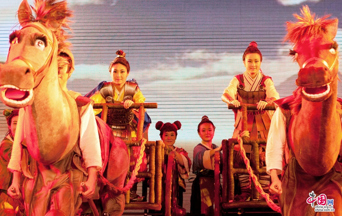 大型史诗舞台剧《少年孔子》剧照