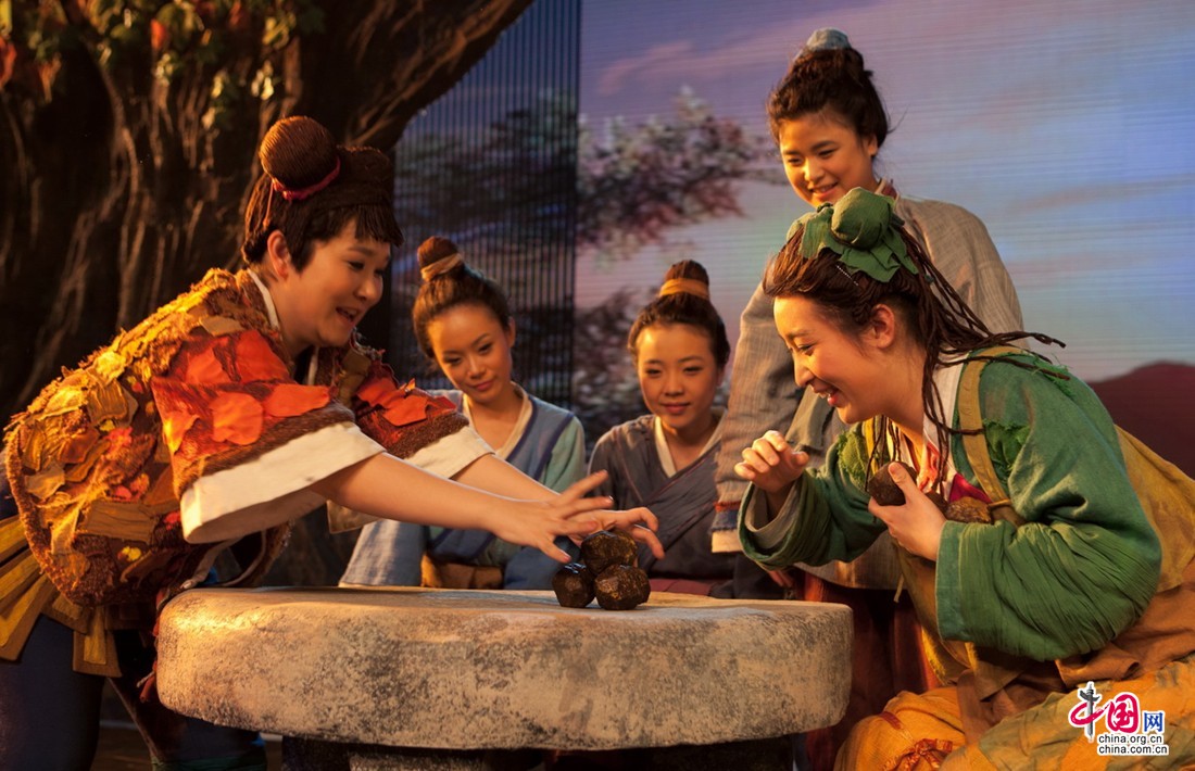 大型史诗舞台剧《少年孔子》剧照