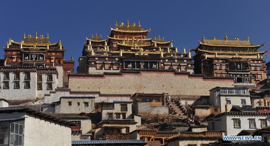 CHINA-YUNNAN-SHANGRI-LA-GANDEN STUMTSELING MONASTERY(CN)
