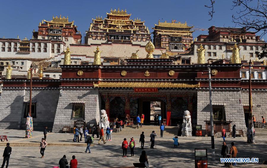 CHINA-YUNNAN-SHANGRI-LA-GANDEN STUMTSELING MONASTERY(CN)