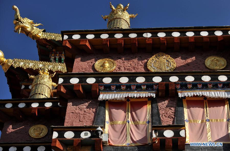 CHINA-YUNNAN-SHANGRI-LA-GANDEN STUMTSELING MONASTERY(CN)