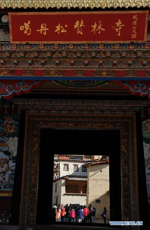 CHINA-YUNNAN-SHANGRI LA-GANDEN STUMTSELING MONASTERY(CN)