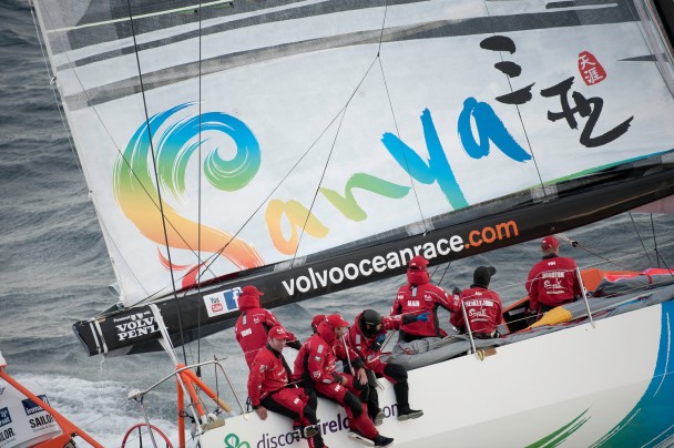  Team Sanya is the Volvo Ocean Race's first-ever Chinese entry.