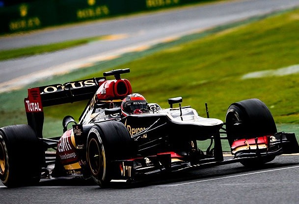  Lotus' Kimi Raikkonen won first race of F1 season.