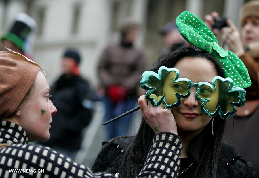 UK-LONDON-ST. PATRICK'S DAY-CELEBRATION