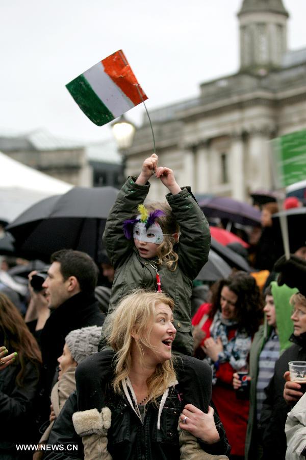 UK-LONDON-ST. PATRICK'S DAY-CELEBRATION