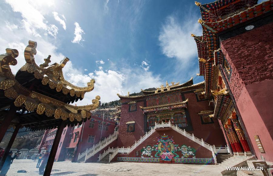 CHINA-SICHUAN-JINCHUAN-BUDDHISM-GUANYIN TEMPLE (CN)