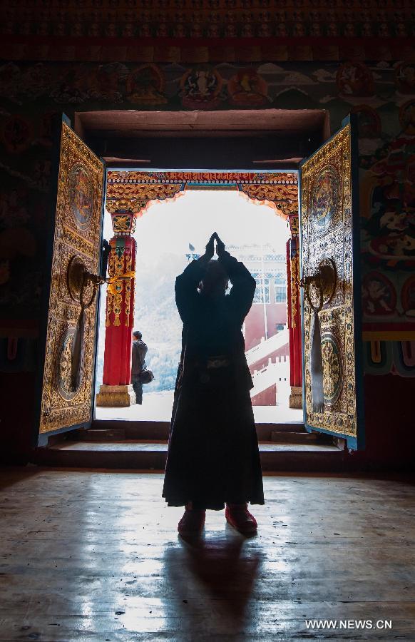 CHINA-SICHUAN-JINCHUAN-BUDDHISM-GUANYIN TEMPLE (CN)