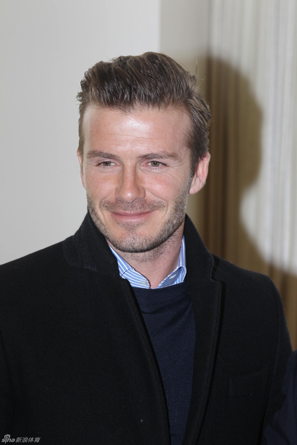 David Beckham arrives in Beijing on Wednesday, March 20, 2013 to start his China tour. 