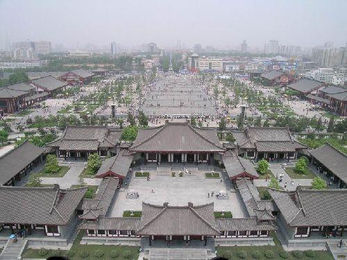 Ancient Xi'an restored in major project.[File photo]