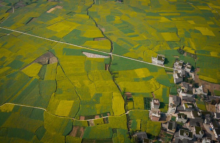 CHINA-SICHUAN-LUSHAN-AERIAL VIEW (CN)