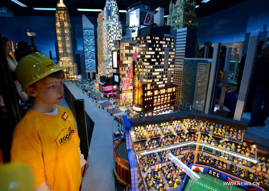 US-NEW YORK-ENTERTAINMENT-LEGO