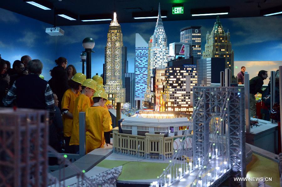 US-NEW YORK-ENTERTAINMENT-LEGO