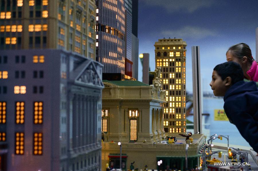 US-NEW YORK-ENTERTAINMENT-LEGO