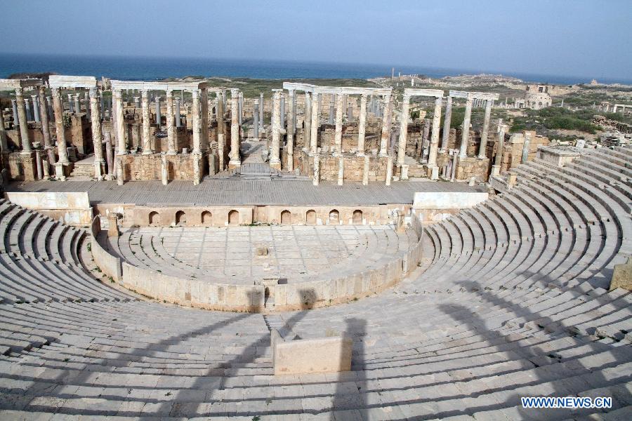 LIBYA-KHOMS-UNESCO-LEPTIS MAGNA