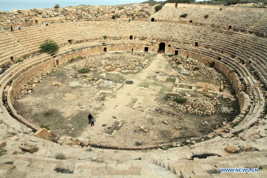 LIBYA-KHOMS-UNESCO-LEPTIS MAGNA