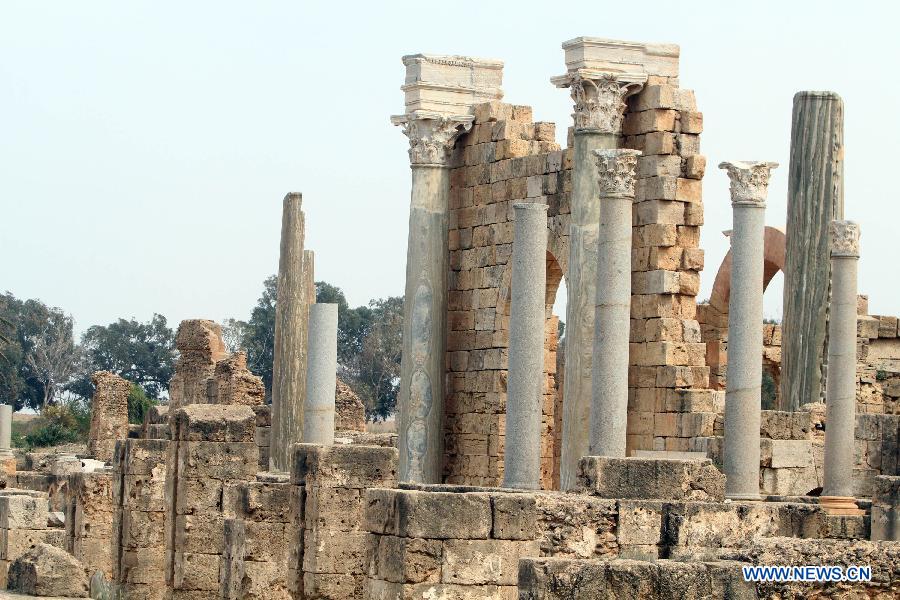 LIBYA-KHOMS-UNESCO-LEPTIS MAGNA