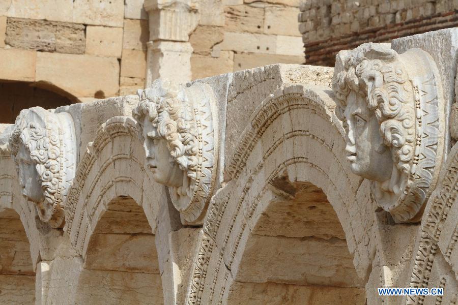 LIBYA-KHOMS-UNESCO-LEPTIS MAGNA