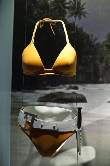 In Shanghai, an art museum has opened a special exhibition celebrating Britain's most famous spy Bond James Bond. The show includes costumes and props from all 23 Bond films.