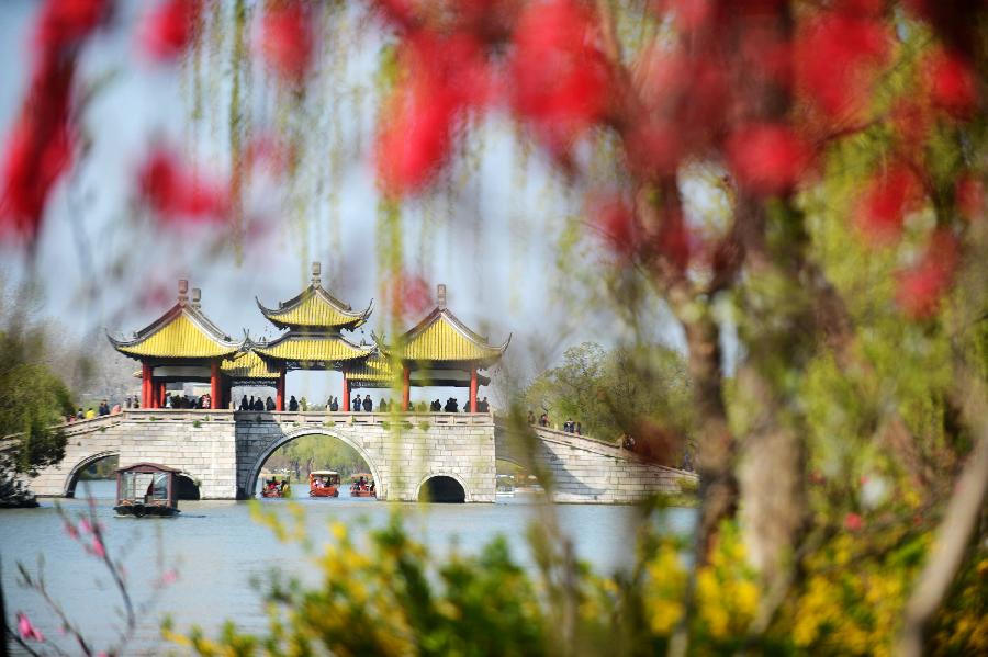 #CHINA-JIANGSU-YANGZHOU-SPRING-SCENERY (CN) 