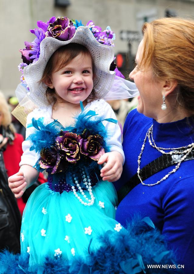 US-NEW YORK-EASTER BONNET PARADE