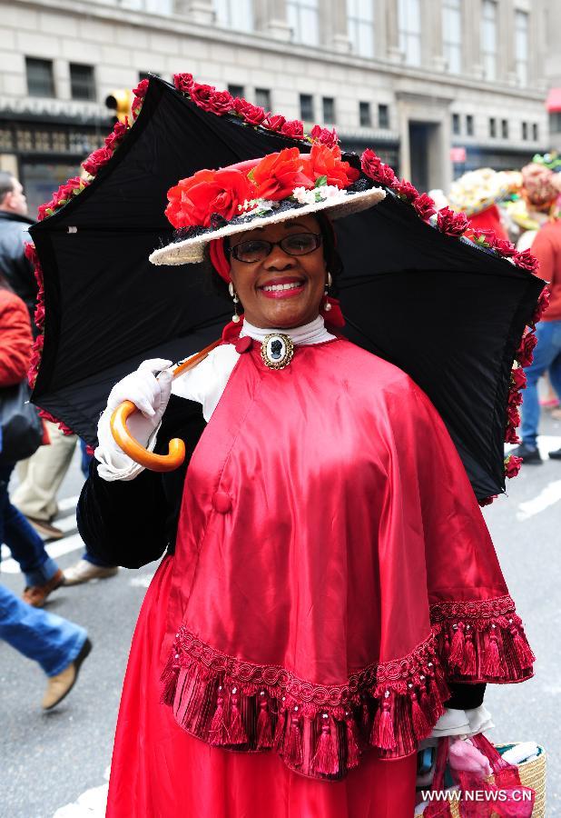 US-NEW YORK-EASTER BONNET PARADE