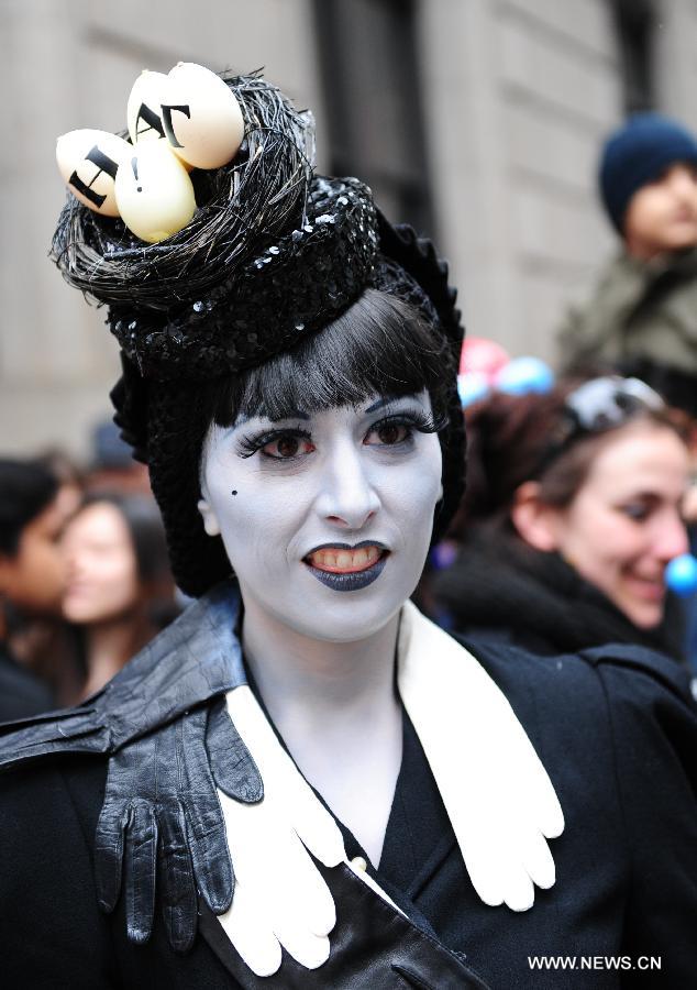 US-NEW YORK-EASTER BONNET PARADE