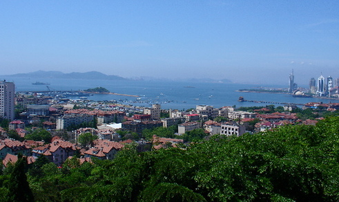 Beautiful seaside city, Qingdao