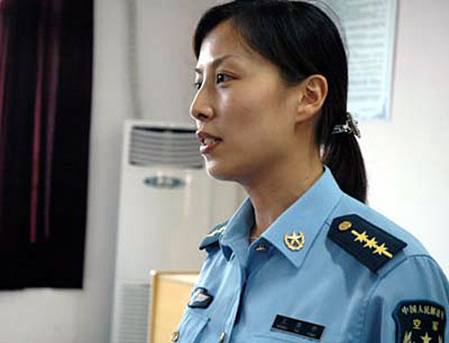 Wang Yaping, a former air force pilot, will join a crew of three on Shenzhou 10 and will become only the second woman astronaut in space after Liu Yang who was on board the Shenzhou 9 mission in 2012.[File photo] 