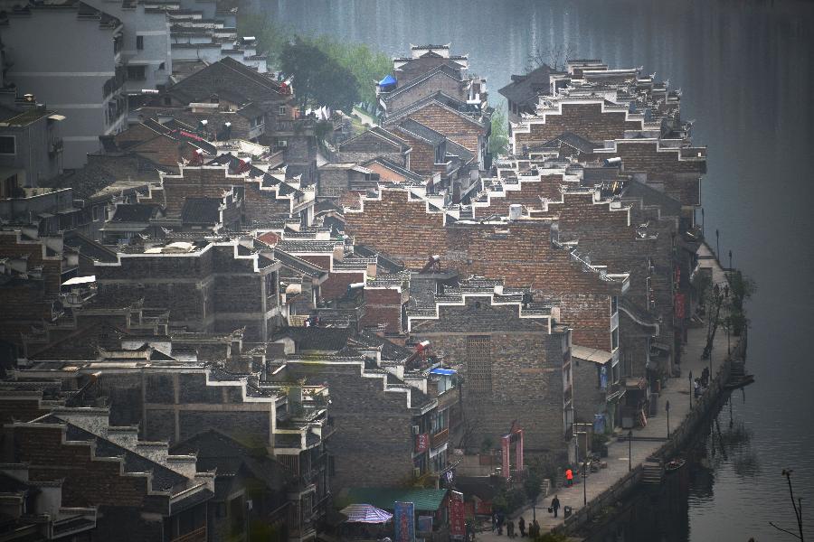 #CHINA-GUIZHOU-ZHENYUAN-TOWNLET SCENERY (CN)