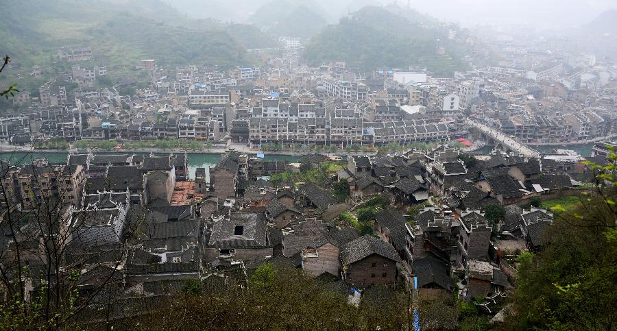 #CHINA-GUIZHOU-ZHENYUAN-TOWNLET SCENERY (CN)