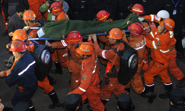 3 rescued from flooded coal mine in SW China