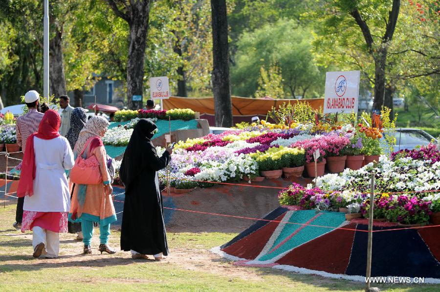 PAKISTAN-ISLAMABAD-FLOWER SHOW