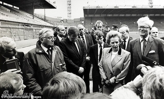 Margaret Thatcher was misinformed by a senior police officer that 'drunken Liverpool fans' were to blame for Hillsborough.