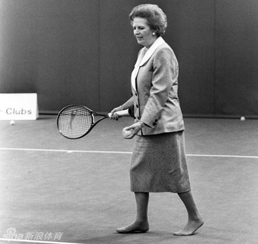  Thatcher played tennis.
