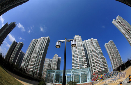 Yantai, Shandong Province, one of the 'top 10 Chinese cities affected by soaring house prices in March' by China.org.cn.