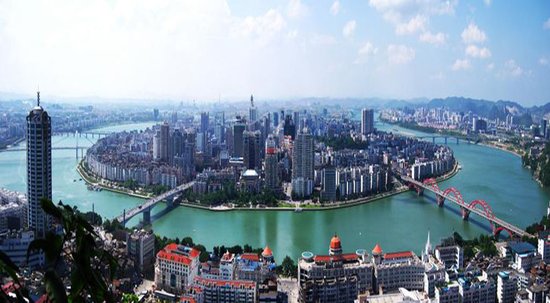 Liuzhou, Guangxi Province, one of the 'top 10 Chinese cities affected by soaring house prices in March' by China.org.cn.