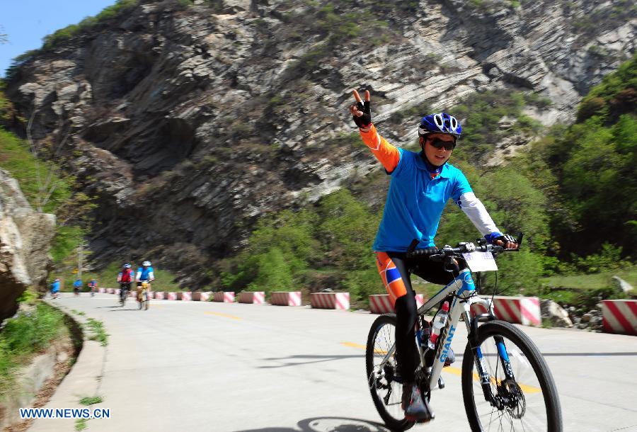 CHINA-SHAANXI-ECOTOURISM-CYCLING (CN) 