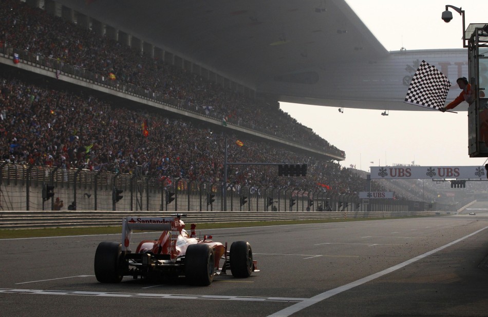 Alonso claimed his second podium of the season after his second place in Melbourne.