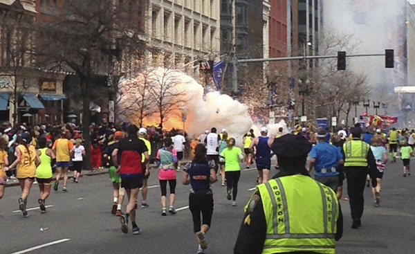 Two dead in US marathon bomb