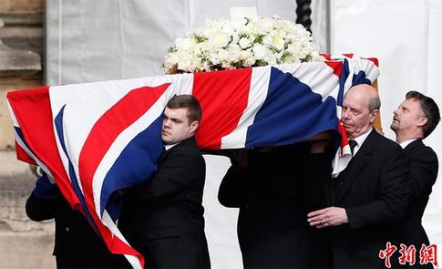 The funeral of Baroness Thatcher, the first female British prime minister, is to take place at St .Paul's Cathedral in London.