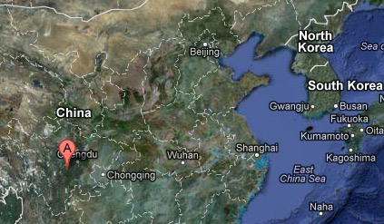 A 7.0-magnitude earthquake hit Lushan County of Sichuan Province at 8:02 a.m. Beijing Time (0002 GMT) on Saturday, according to the China Earthquake Networks Center (CENC). [Google Map]