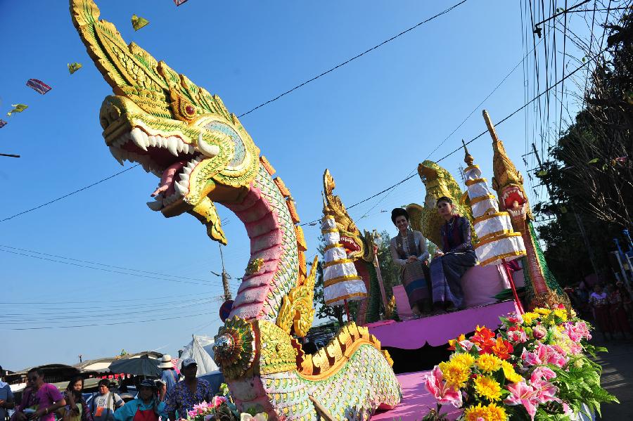 THAILAND-PHRA PRADAENG-SONGKRAN PARADE