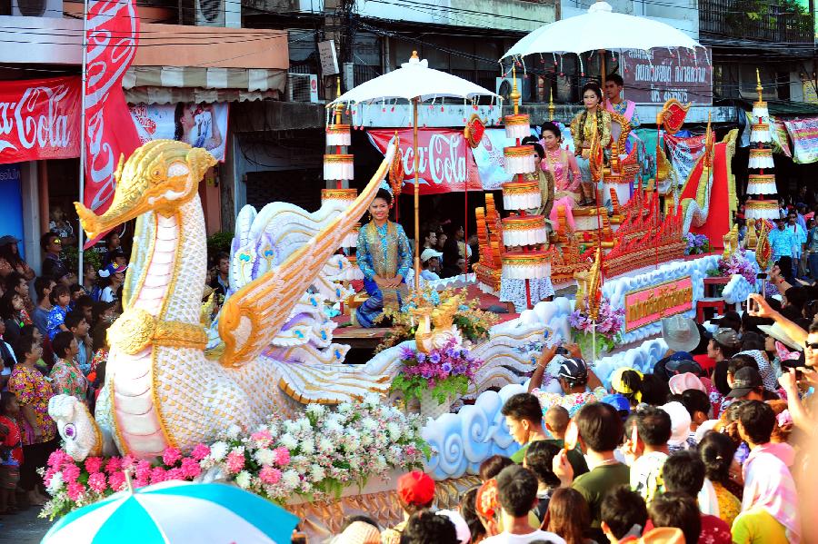 THAILAND-PHRA PRADAENG-SONGKRAN PARADE